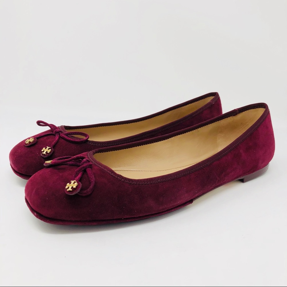 TORY BURCH LAILA DRIVER BALLET FLATS SZ9 - Picture 1 of 8